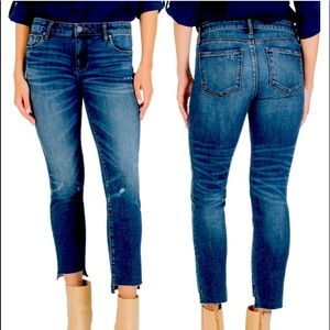 Kut from the Kloth straight leg crop jeans